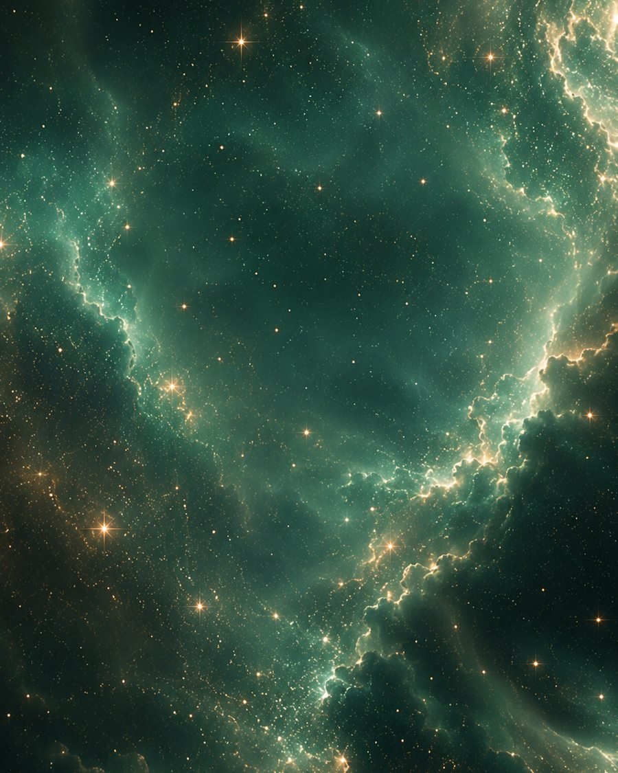 Numerology reading — emerald nebula